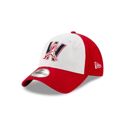 Blue Washington Nationals Hat - New Era MLB Core Classic Alt 4 9TWENTY Adjustable Caps USA9041632